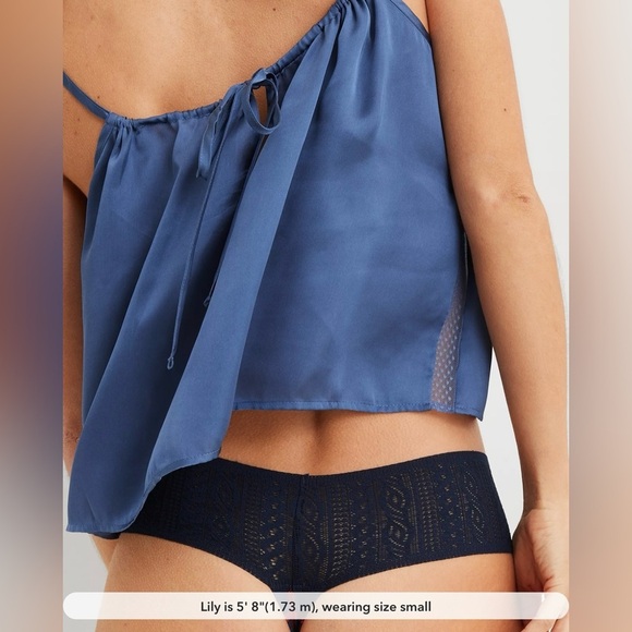 🆕Aerie Tanga Plaid  Panties - Picture 3 of 15